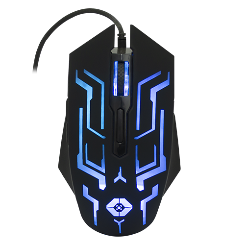 Mouse gamer Vortred 6D Perfect Choice, Alámbrico, Negro