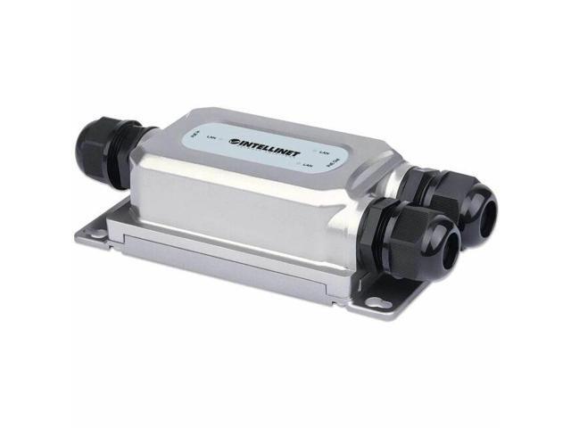 Extensor para exteriores Ultra PoE con 2 salidas Gigabit Ethernet