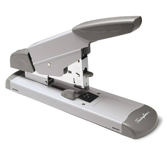 Engrapadora Heavy Duty de Tira Completa, Gris/Negro - 1 Pieza
