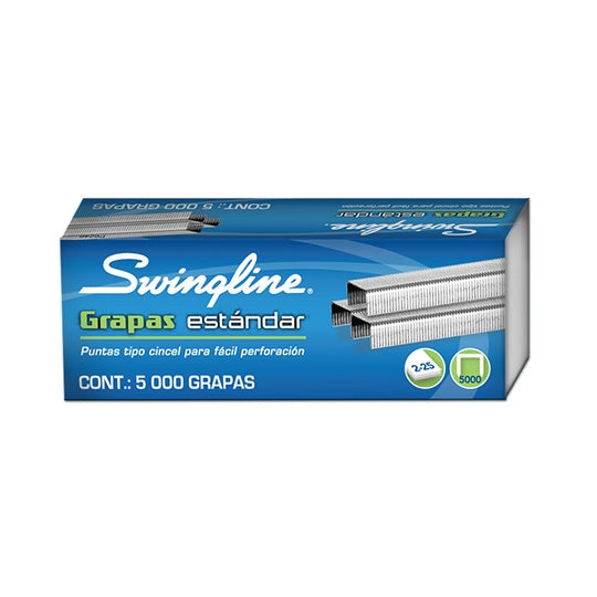 Grapa Estándar SWINGLINE de Alta calidad 26/6 (6 mm) - caja con 5000 grapas