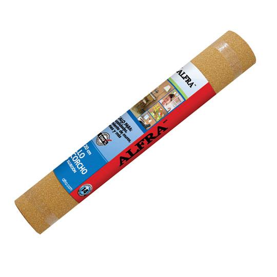 Rollo de Corcho Alfra Color Café de 61cm x 12cm - 1 Piezas
