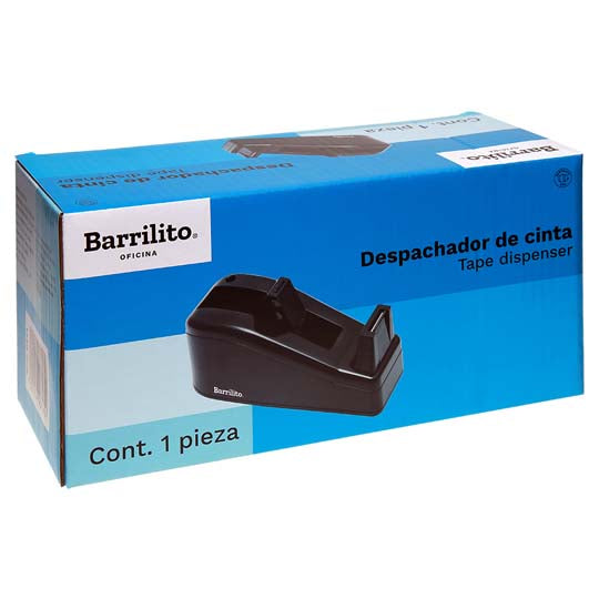 Despachador de cinta BARRILITO color negro
