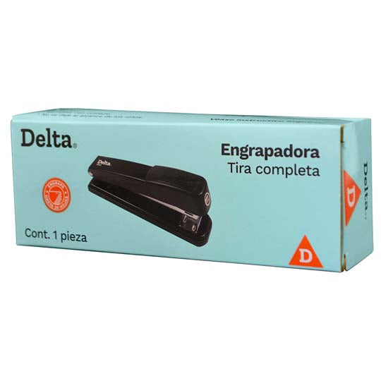 Engrapadora de Escritorio Barrilito Tira Completa, Negra - 1 Pieza