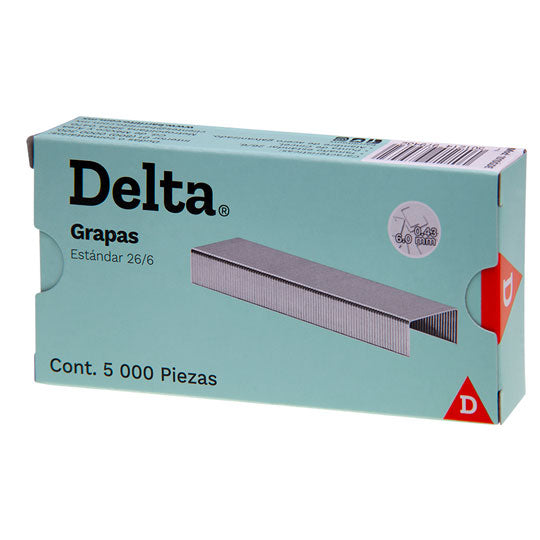 Grapa estándar 26/6 BARRILITO - caja con 5000 grapas