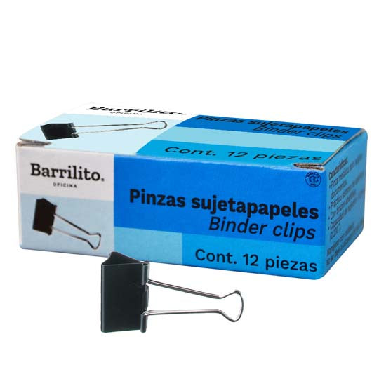 Sujetadocumentos Barrilito Tipo pinza mini