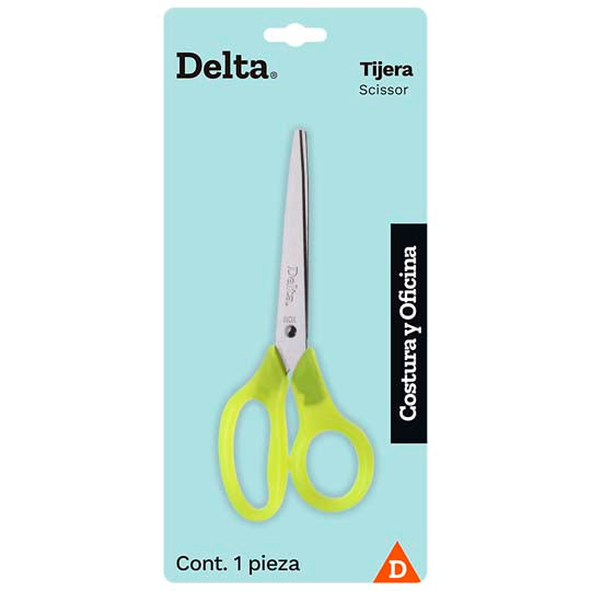 Tijera oficina-costura DELTA 17.8 cm multiusos