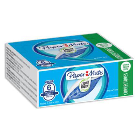 Corrector de Cinta Dry Line de 8.5 Metros - Caja con 6 Piezas