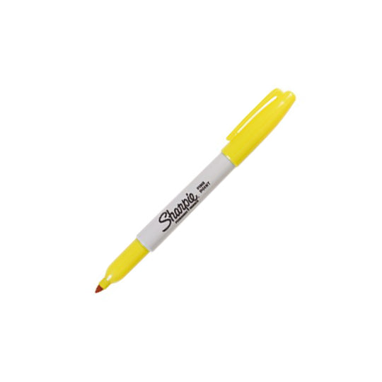 Marcador Singles SHARPIE fino amarillo - 1 pieza