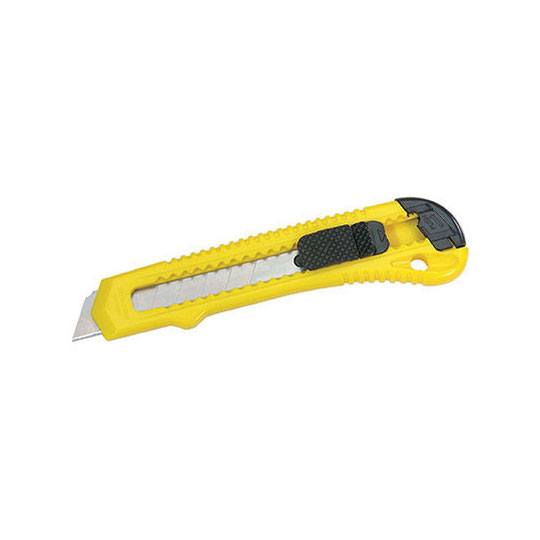 Cutter alma metálica BOSTICH SNAP-OFF 18mm color amarillo con negro - 1 pieza