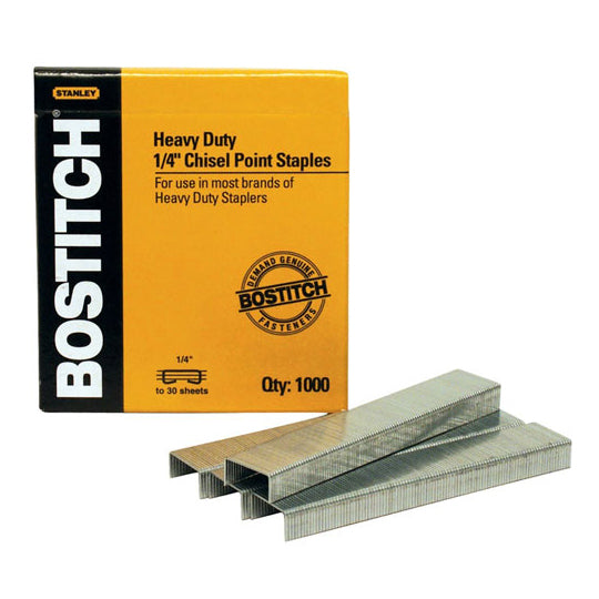 Grapas BOSTITCH 1/4 (6 mm) - caja con 1000 grapas