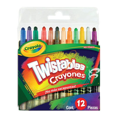 Mini crayones Twistables CRAYOLA - 12 crayones