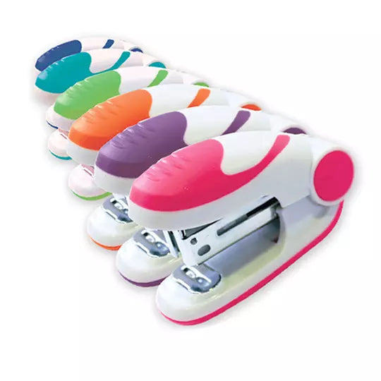 Mini engrapadora DIETRIX con 500 grapasestándar, colores surtidos 1 Pza