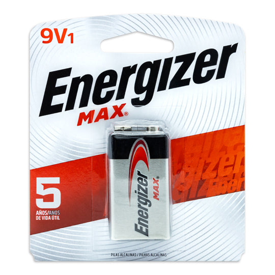 Pila recargable Energizer 9V, 1 pieza.