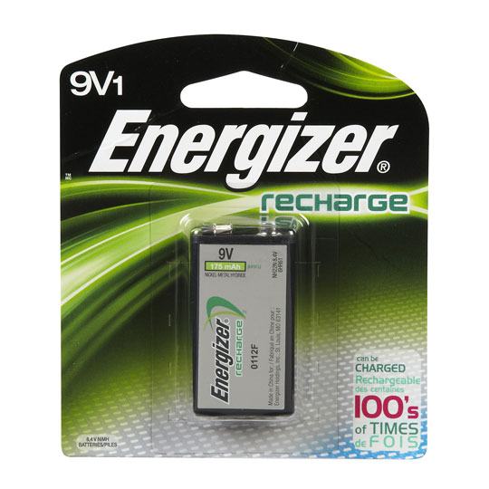 Pila recargable 9v ENERGIZER blister - 1 pieza