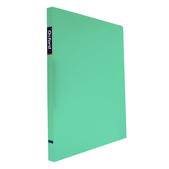 Carpeta OXFORD con palanca color verde tamaño carta
