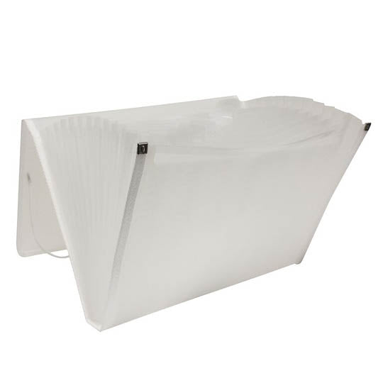 Archivo Expandible Oxford Tamaño Carta, Color Blanco - 1 Pieza