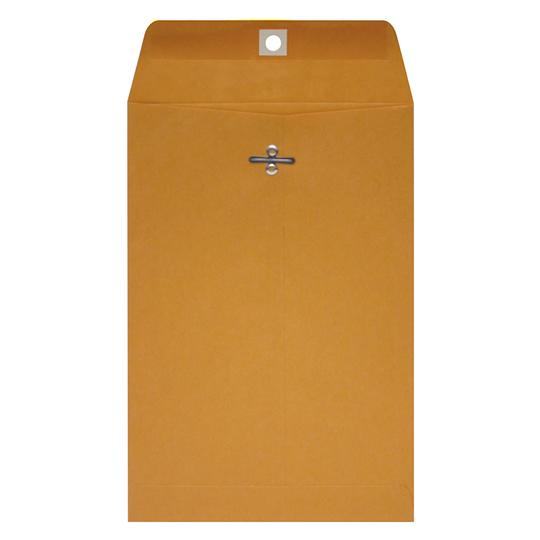 Sobre kraft AMPAD cierre de broche y engomado color amarillo crema tamaño carta