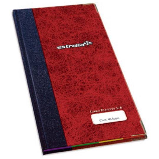 Libro florete forma francesa ESTRELLA balance 92 hojas