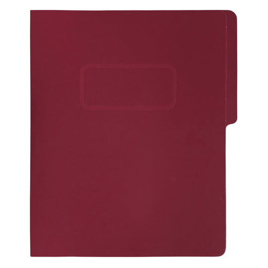 Carpeta tipo folder FORTEC pressboard broche de 8cm color caoba y tamaño carta