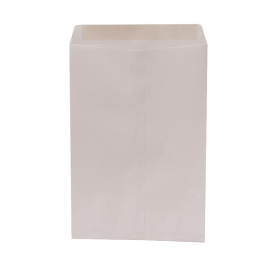 Sobre tipo bolsa FORTEC solapa engomada color blanco tamaño oficio c/50 sobres