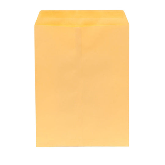Sobre manila FORTEC solapa engomada color amarillo tamaño ExtraOficio con 50 sobres