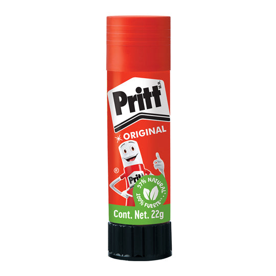 Lapiz Adhesiivo Pritt de 22grs, Blanco - 1 Pieza
