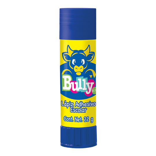 Lapiz Adhesiivo Bully de 22grs, Blanco - 1 Pieza
