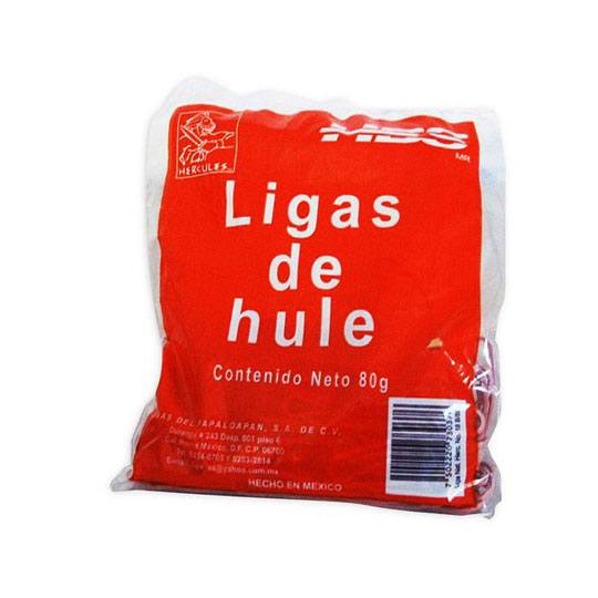 Ligas de Hule HÉRCULES No.18 Colores Surtidos