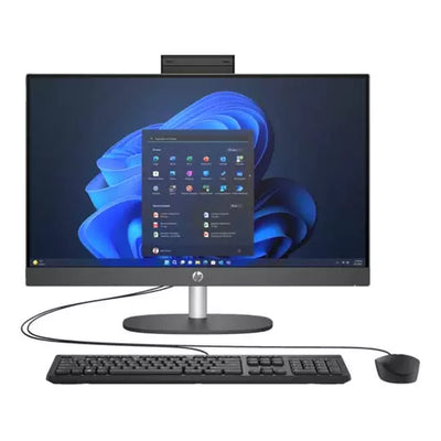 Computadora para Hogar HP All In One Pro One 245 G10, AMD Ryzen 7-7730U, Memoria RAM 8 GB, SSD 512 GB, Windows 11 Home, FHD 23.8", 1 Año de garantía con fabricante