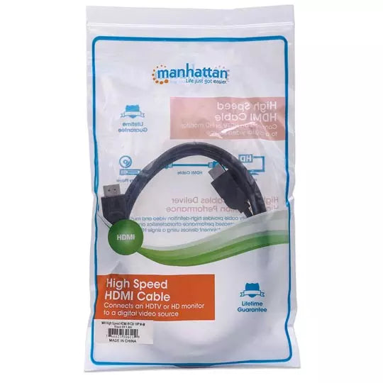 Cable Manhattan HDMI v1.3 m-m 1.8m bols