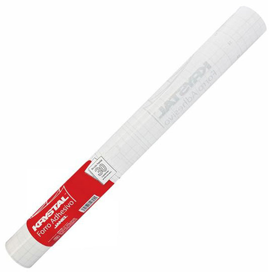 Forro Adhesivo Janel Transparente 45cm x 10m - 1 Pieza