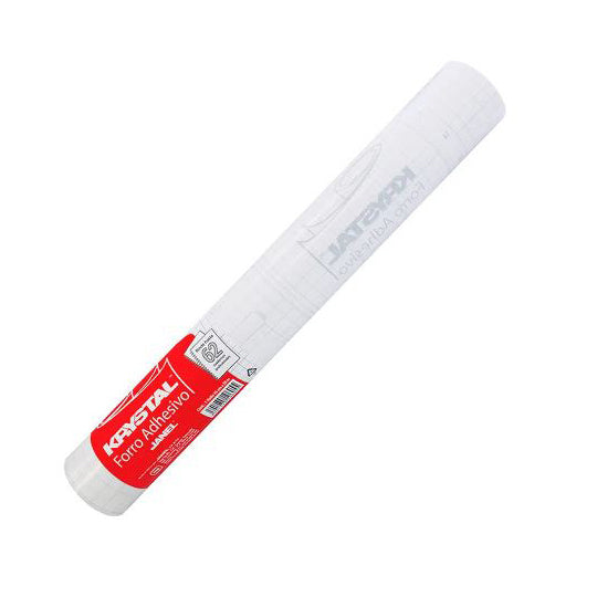 Forro Adhesivo Janel Kristal 45cm x 20m - 1 Pieza