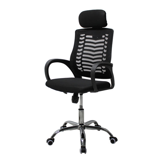 Silla directiva 108A MUNDO IN color negro
