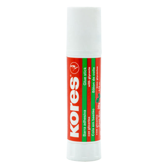 Lapiz Adhesiivo Kores de 20grs, Blanco - 1 Pieza