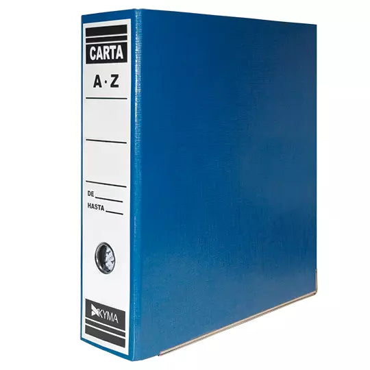 Registrador Arcoíris Azul Indeleble KYMATamaño Carta