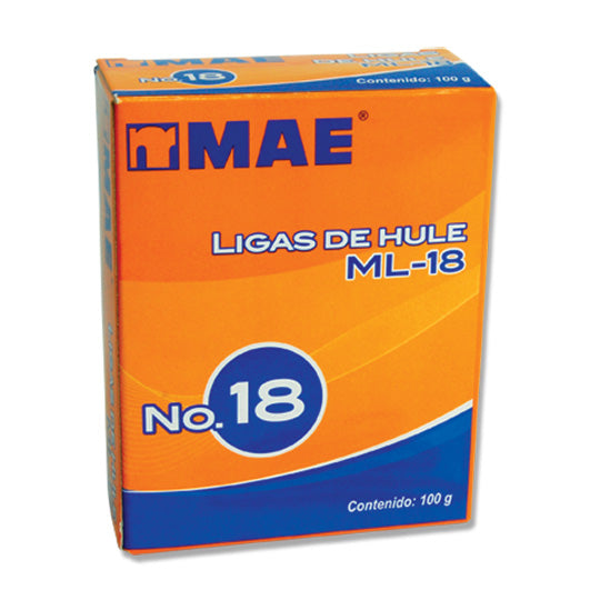 Ligas de Hule MAE no.18