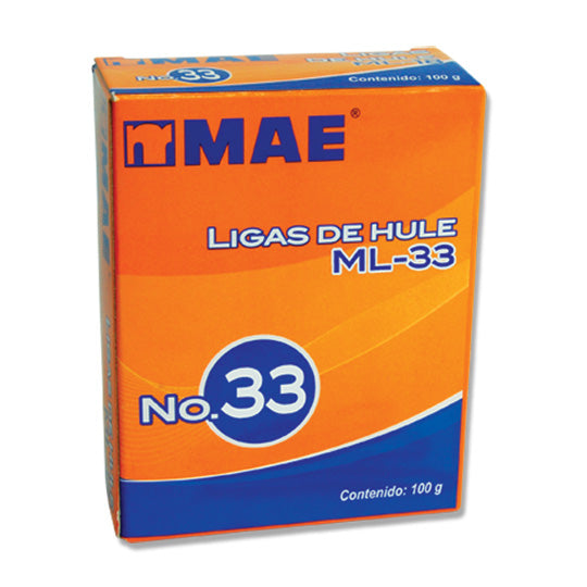 Ligas de Hule MAE No.33