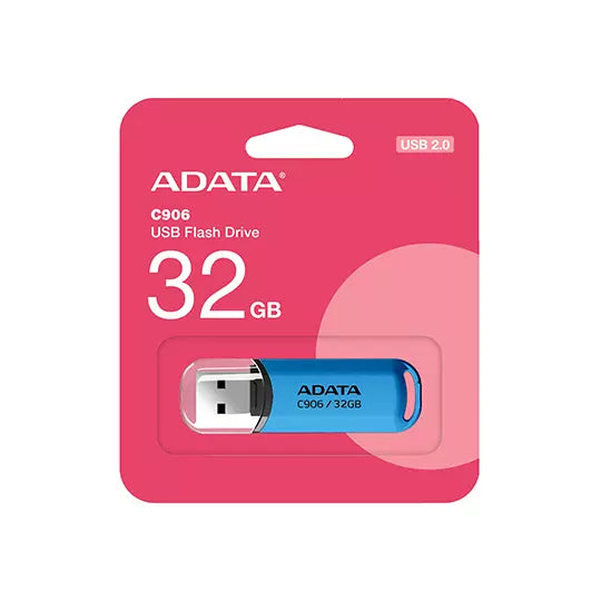 Memoria USB Adata C906, 32GB, USB 2.0