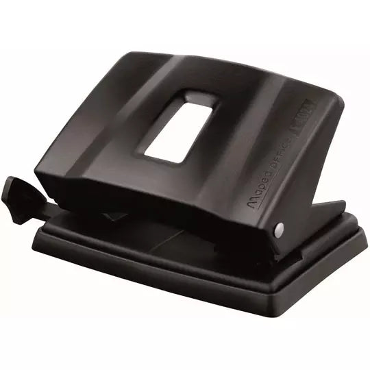 Perforadora essentials 2 orificios Mapedperforadora metálica negra