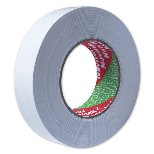 Cinta Adhesiva Doble Cara Navitek Blanca de 24mm x 10m - 1 pieza