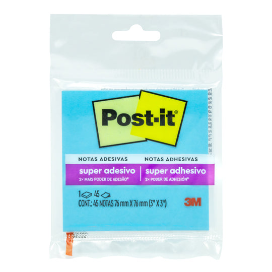 Block de Notas Adhesivas Post-it, Surtido Neón - Block con 45 Notas