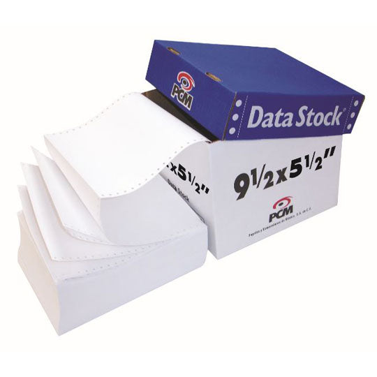 Papel stock de 9 1/2 x 5 1/2, 1 tanto