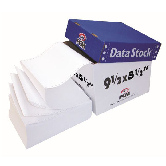 Papel stock de 9 1/2 x 5 1/2 2 tantos