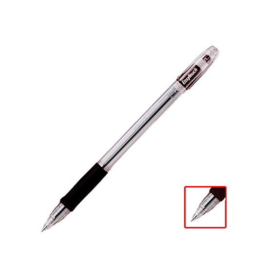 Bolígrafo EsyTouch Punto Fino de Aceite, Negro - 1 Pieza