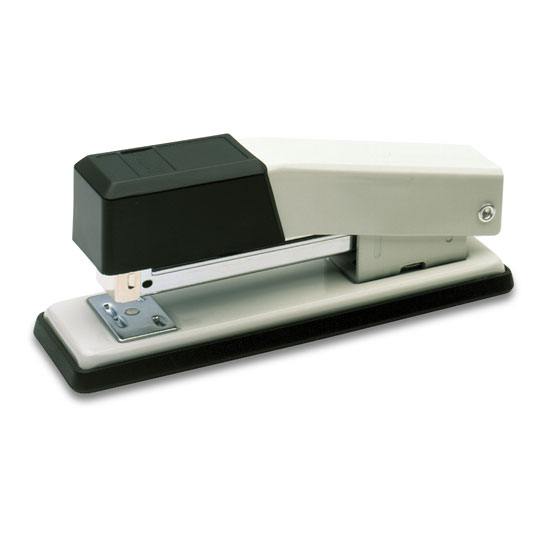 Engrapadora de Escritorio Pilot Media Tira, Beige/Negro - 1 Pieza