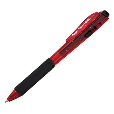 Bolígrafo Pentel de Gel, Punto Mediano 0.7 mm, Rojo - 1 pieza