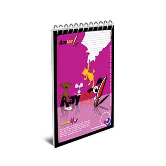 Block tamaño taquigrafía RAYTER raya 70 hojas