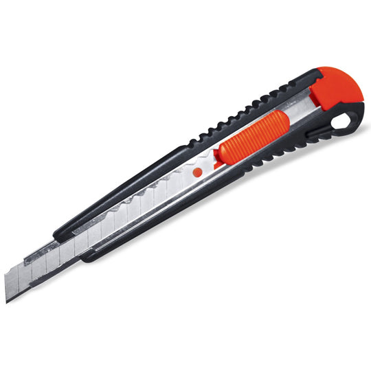 Cutter con alma metálica SANTUL 5 pulgadas color negro con rojo - 1 pieza