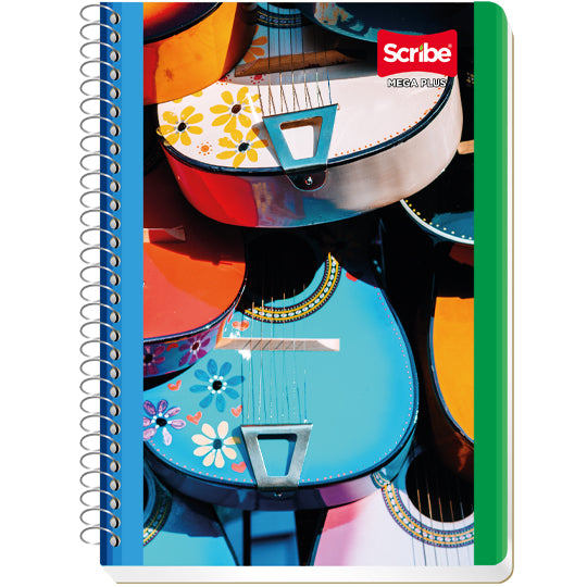 Cuaderno forma francesa SCRIBE cuadro chico 5 mm 100 hojas