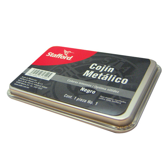 Cojín para Sello Stanfford No. 1, Tinta Negra - 1 Pieza